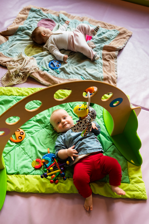 Éveil et motricité pour les bébés du multi-accueil de Nort-sur-Erdre - Agrandir l'image, . 0octets (fenêtre modale)